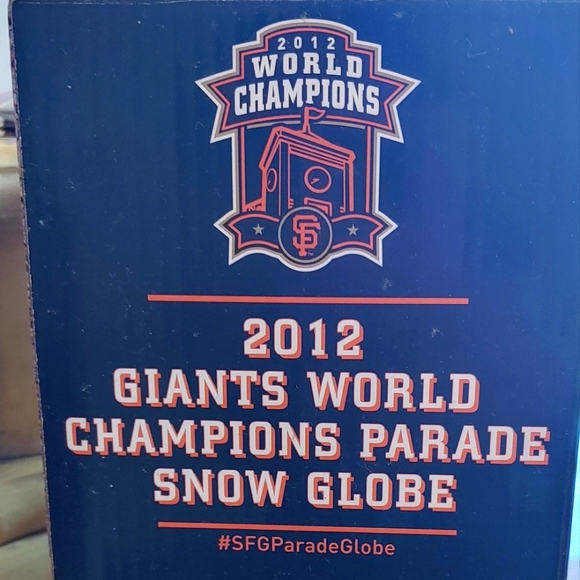 Collectible, SF Giants 2012 World Series Globe - Picture 1 of 4